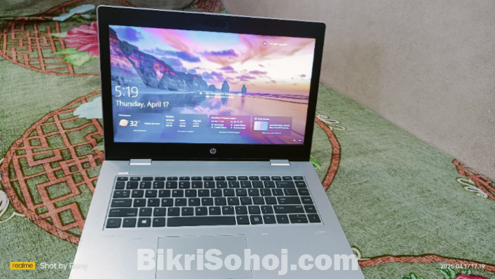 Hp probook 645 G4 Ryzen 7 pro 2700 u Ram 8 gb,  256 gb SSD